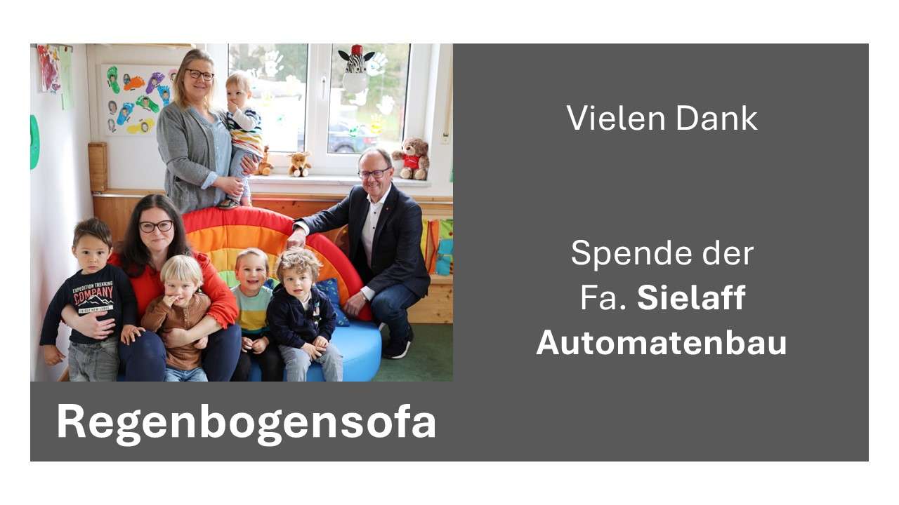 Spende für ein Regenbogensofa